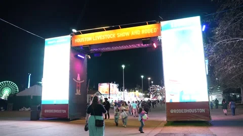 Houston Rodeo Carnival Видео 307210591