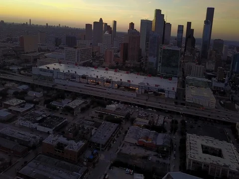 Houston Skyline 2 Video stock 73819978