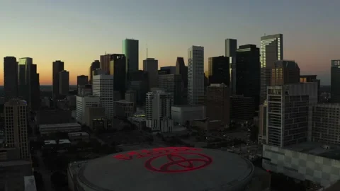 Houston Skyline Stock Footage 147161124