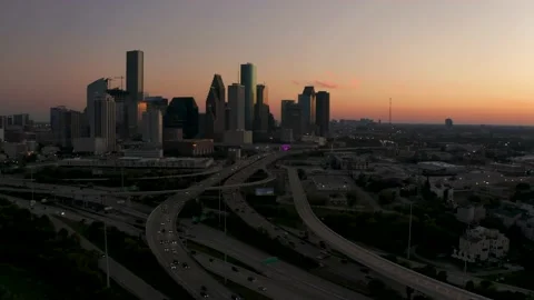 Houston Skyline Stock Footage 147161174