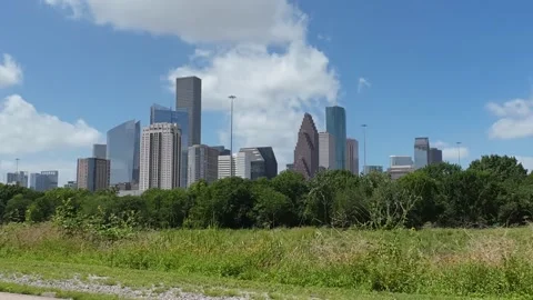 Houston Skyline Time Lapse Stock Footage 310859998