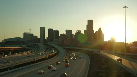 Houston Texas Skyline Stock Footage 161077578