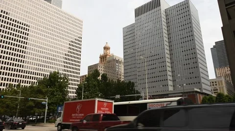 Houston Traffic 01 Video stock 63614983
