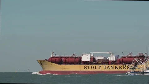 Houston, TX, US - October 19, 2022: The STOLT INNOVATION Oil Products tanker. Stock-Footage 219599282