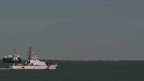 Houston, TX, US - October 19, 2022: The USCGC Hawk (WPB 87355) Stock-Footage 221002823