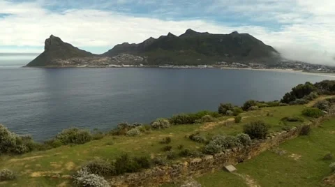 Hout Bay vertical ascent.mp4 스톡 동영상 56501616