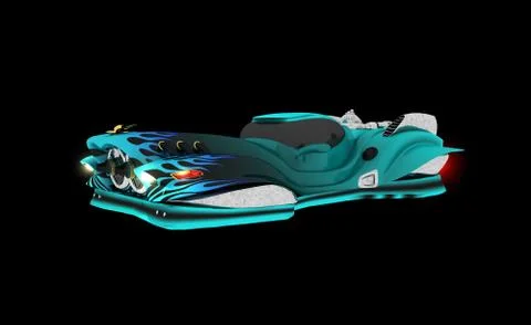 Hover car Stock Illustration