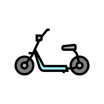 Hover cart color icon vector illustration Stock Illustration