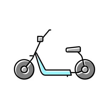 Hover cart color icon vector illustration Stock Illustration