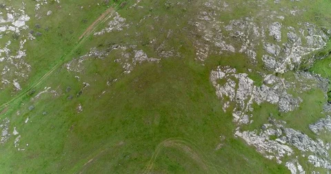 Hover mountain village_CC_2175 1. Video stock 91651785