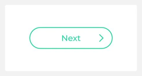 Hover next move button UI element template Stockillustratie