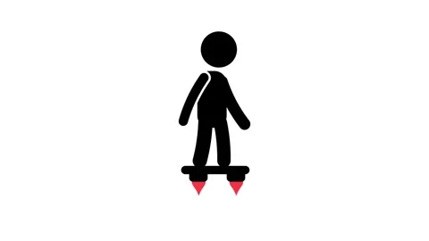 Hover Shoes Video stock 335679386