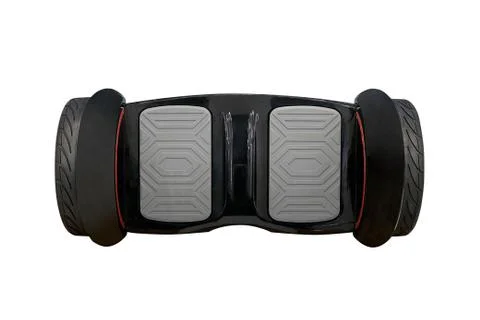 Hoverboard isolated on white background Stock Photos