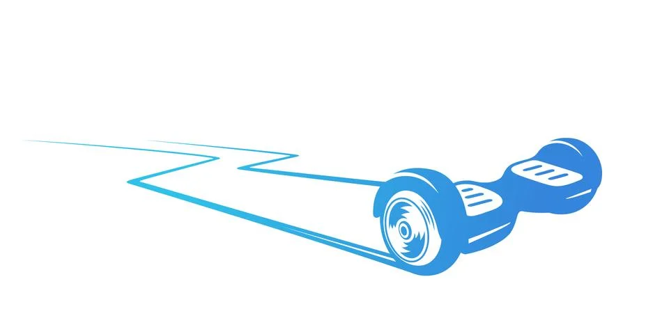 Hoverboard vector illustration Stock Illustration