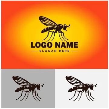 Hoverfly bee logo icon vector for business brand app icon Hoverfly bee logo.. Illustrazione stock