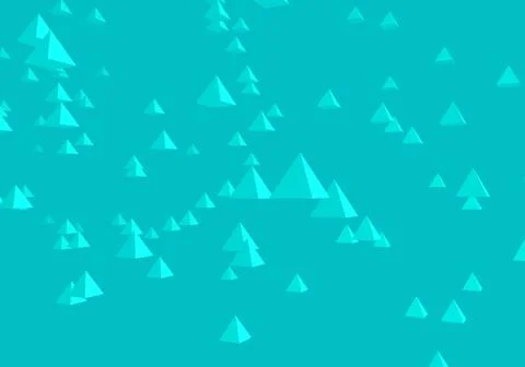 Hovering basic geometric shapes - 3d illustration 스톡 일러스트
