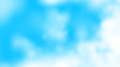 Hovering in Blue Sky Between White Clouds Stock Footage 40049370