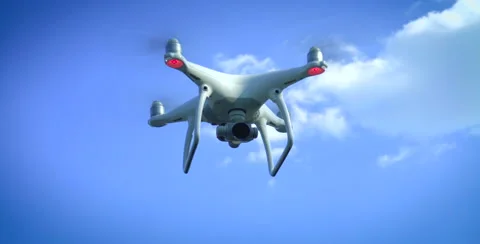 Hovering drone Stock Footage 67408743