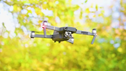 Hovering Drone. Stock Footage 254988356