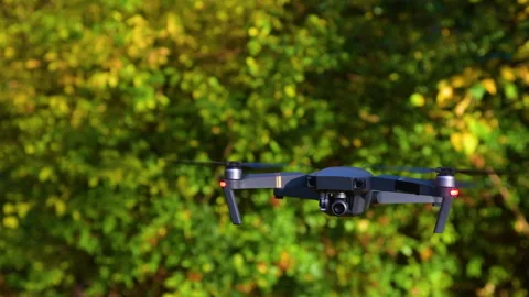 Hovering Drone. Stock Footage 254992772