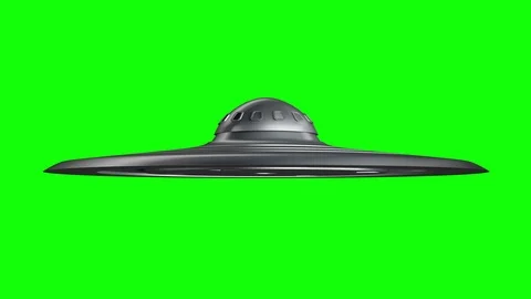 Hovering Flying Saucer Stock Footage 90449293