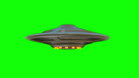 Hovering UFO Vídeo Stock 137844400