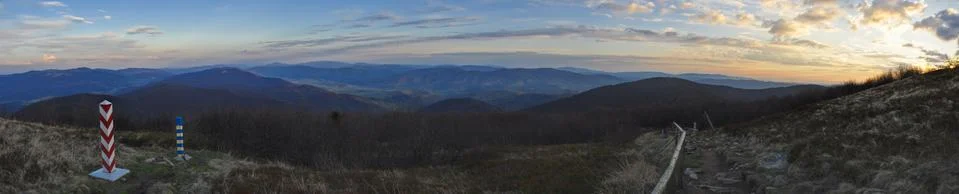 Hoverla in Ukraine Foto stock