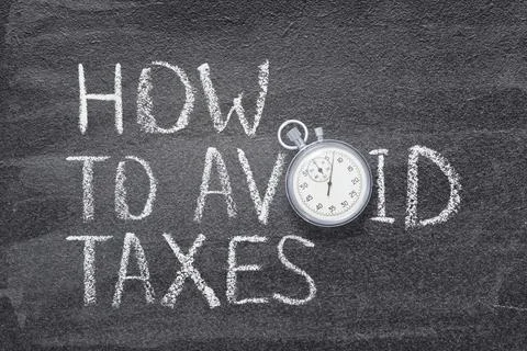 How to avoid taxes Stock Photos