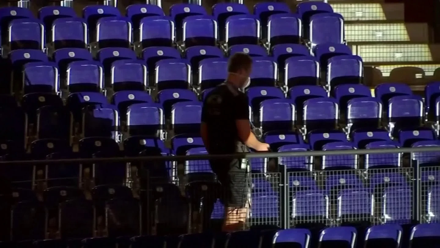 How Big Gatherings Spread Covid-19: German Scientists Stage Concert Experi... Stock Footage