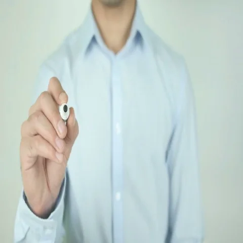 How Can I Help?, Writing On Transparent Screen Stock Footage 69654491