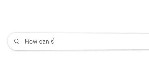 'How can suicide affect others' - Video screenshot of a search bar - Dynamic Stock Footage 194746376
