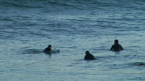 How To Catch A Wave And Disappear Stock Footage 346556