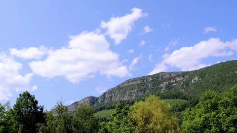 How clouds are made and disappear Stock Footage 311381617