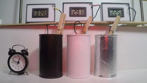 How color affects the impact of radiation Stock Footage 103089955