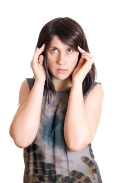 How to cure a headache Foto stock