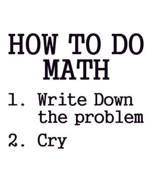 How To Do Math Stock Illustration