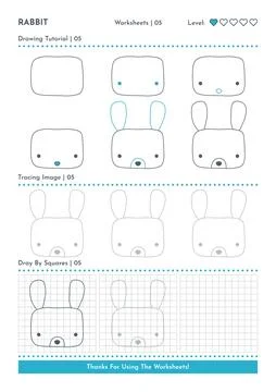 How to Draw Doodle Frog, Cartoon Character Step by Step Drawing Tutorial Illustrazione stock