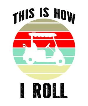 This is how I roll Stock Illustration