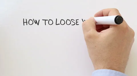 How to loose weight Stock Footage 61246877