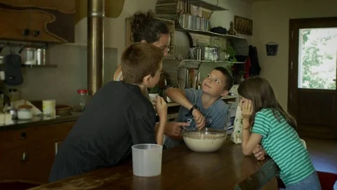 How to make bread Stock Footage 77427711