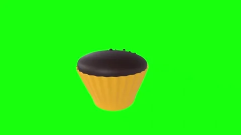 How to make a delicious chocolate cupcake with a vibrant twist Stock Footage 292682424