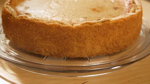 How to make vegan Cheesecake or Tofu cake take part 1 of 7 Stock Footage 45520413