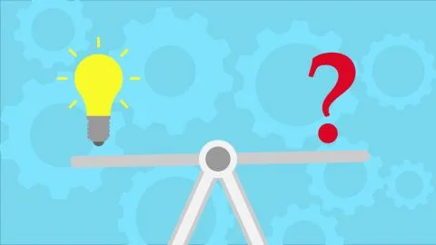 How much idea on scales Stock Illustration