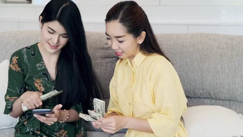 How much money we made today. Stock Footage 104070036