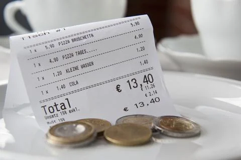 How much tip Stock Photos