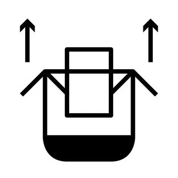How to remove used drip coffee bag icon Stock Illustration