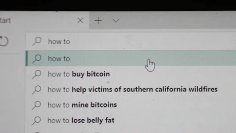 HOW TO - SEARCH BAR TYPOGRAPHY Stock Footage 83229713