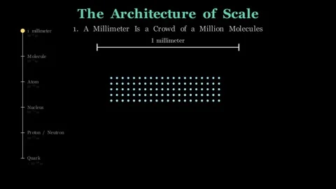 How small is small - the architecture of matter Vídeo Stock 339152998