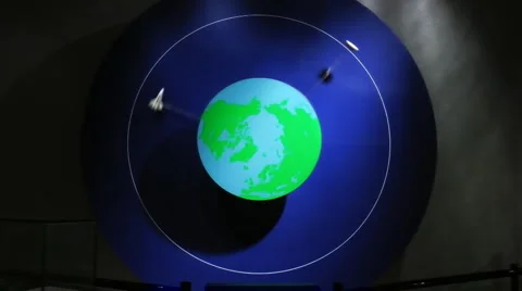 How the spaceshuttle find the skylab Stock-Footage 2003982