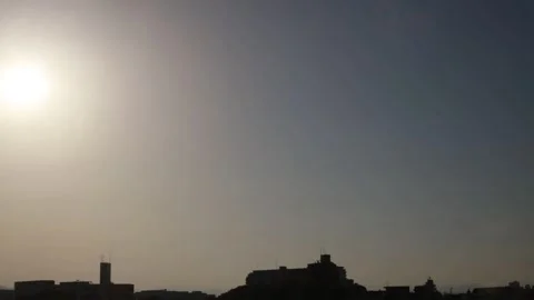 How the sun is setting Stock Footage 271120316